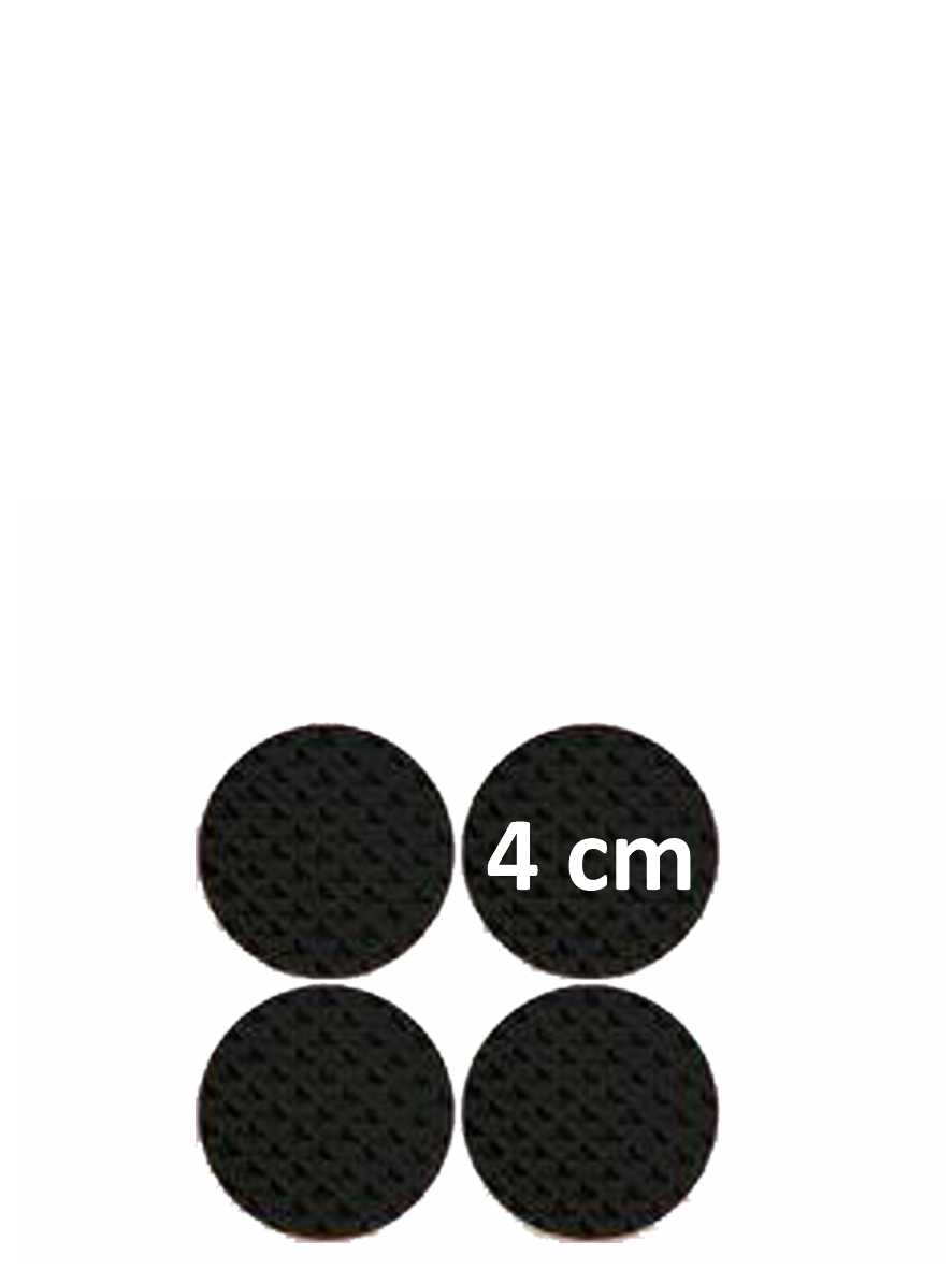 Adesivo Protetor Eva Redondo de 4cm com 4 peças Zein Ref. 6547 