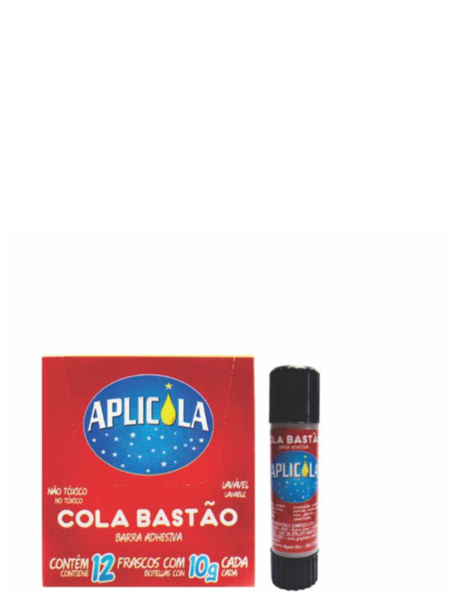 Cola Bastão 10Gr Aplicola 16975 Ref. 6204 