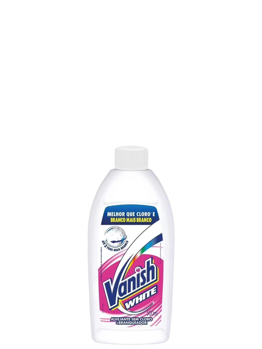 Alvejante 500ml Vanish White sem Cloro Branqueador Ref. 7621 