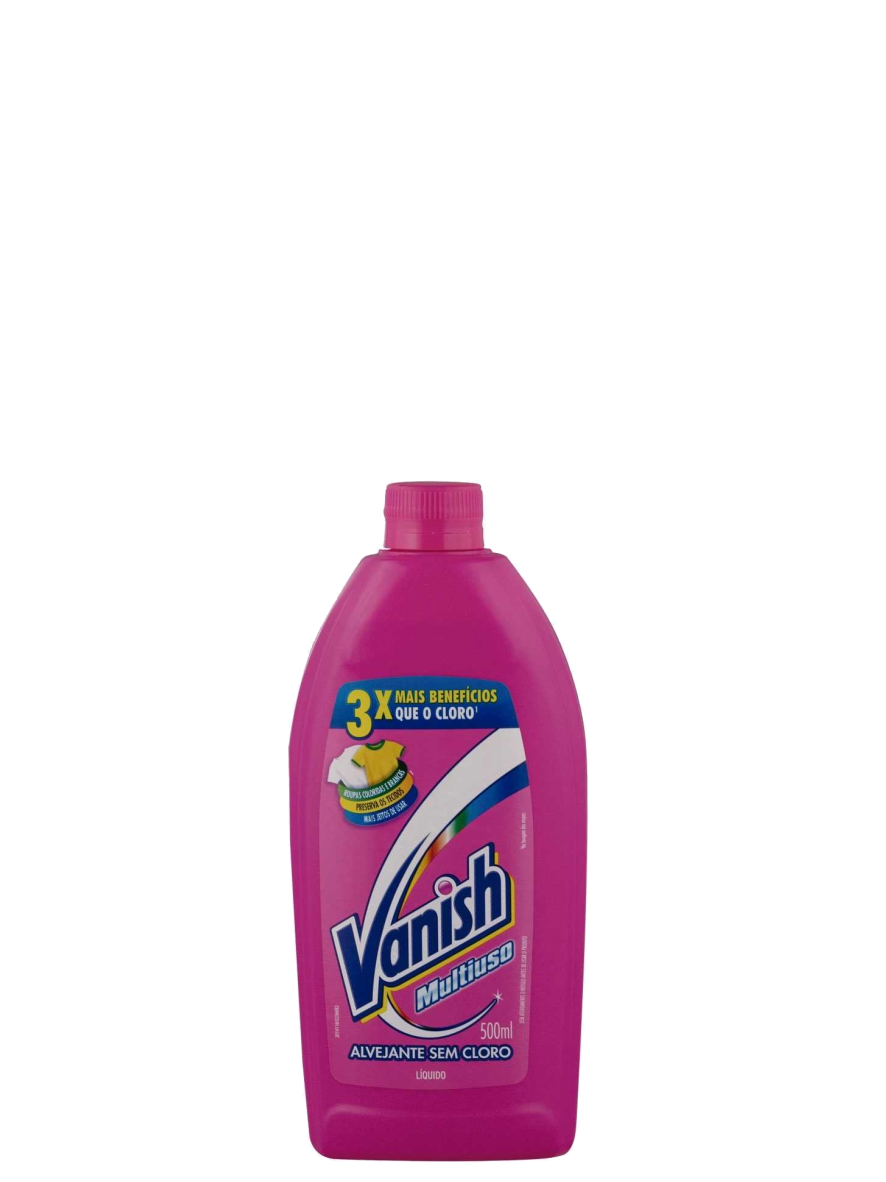 Alvejante 500ml Vanish sem Cloro Branqueador Ref. 7622 