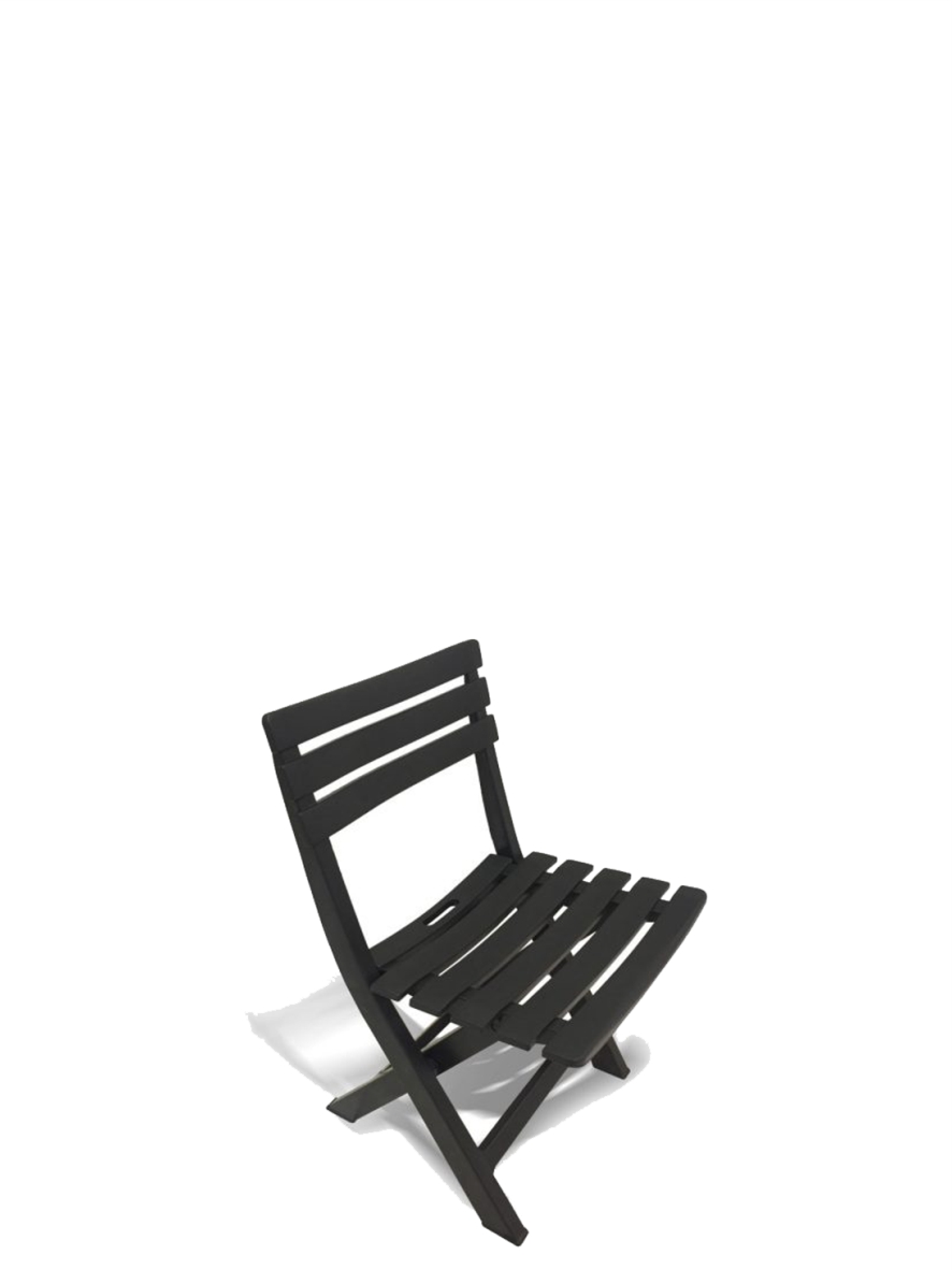 Cadeira Dobrável Preta Arqplast Ref. 10452 