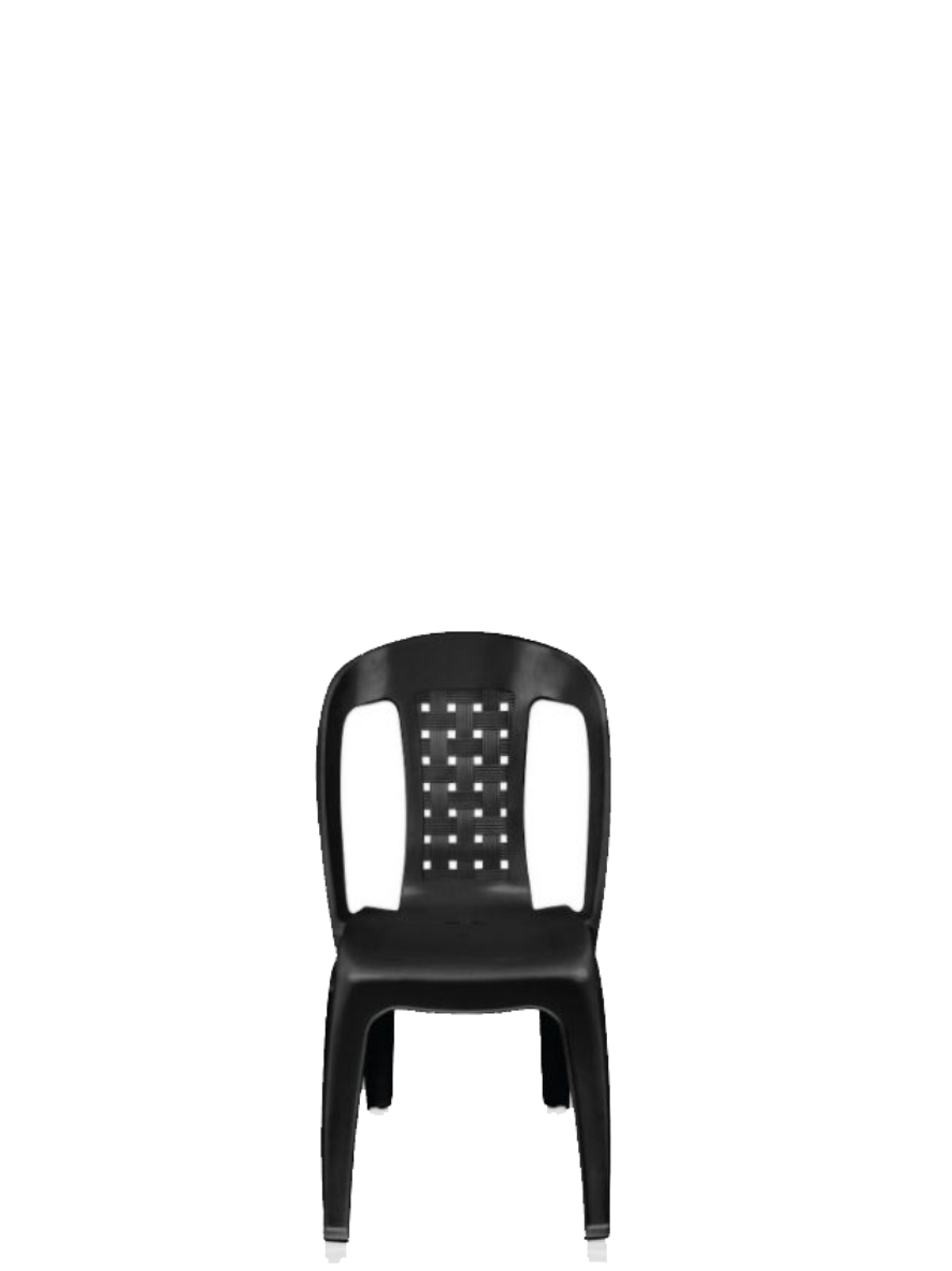 Cadeira Adulto Vm Bistrô Preta Arqplast Ref. 6715      