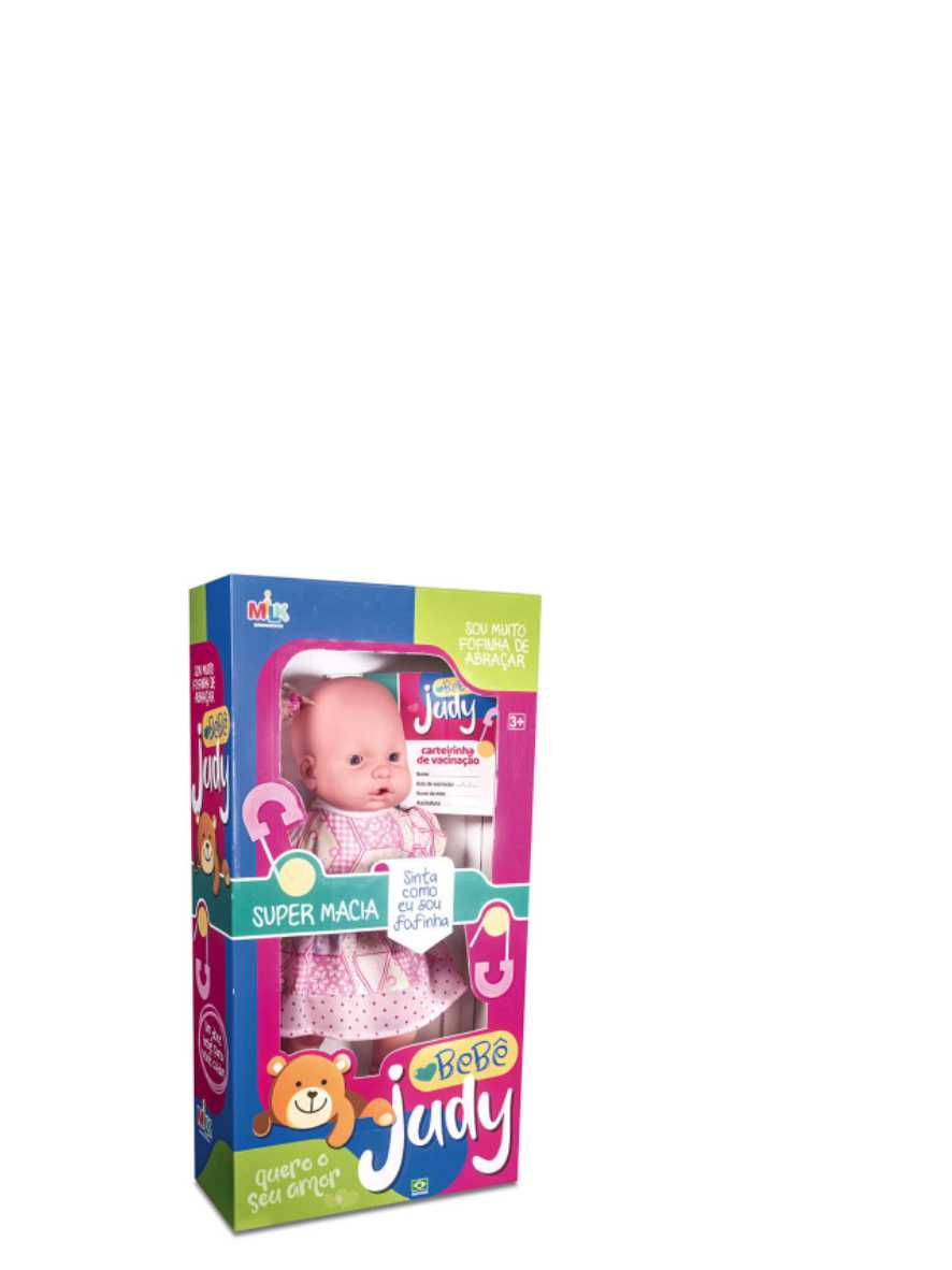 Boneca Bebê Judy 43cm Milk Ref. 8903 