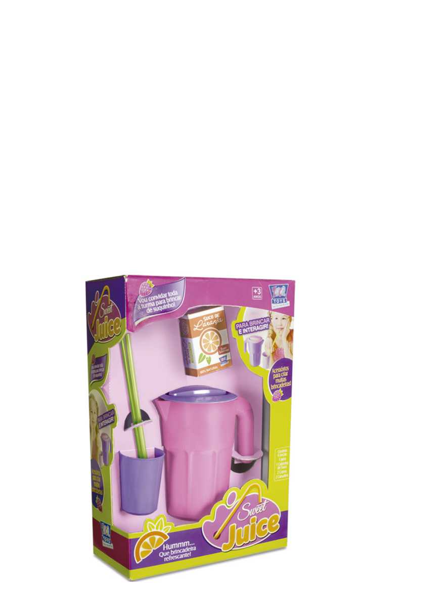 Sweet Juice Caixa com Visor Zuca Toys Ref. 8630 