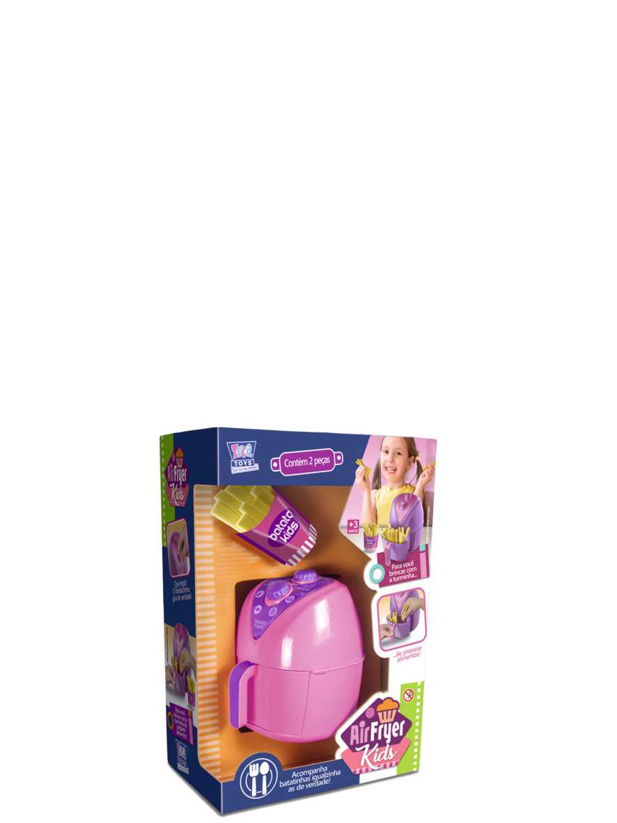 Air Fryer Kids Caixa com Visor Zuca Toys Ref. 8627 