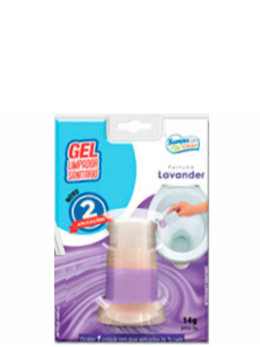 Gel Limpador Sanitário Lavander Sampa Clean Ref. 6589 
