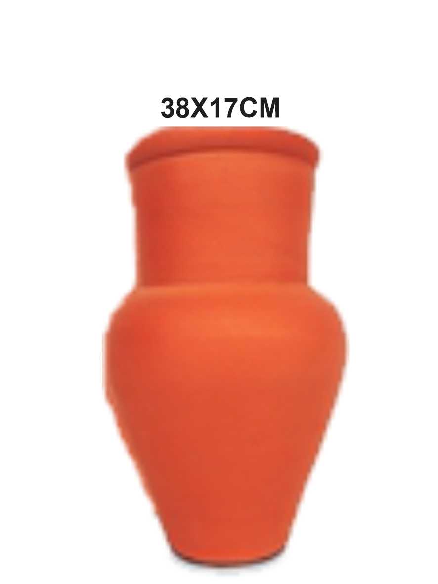 Vaso de Barro Quartilhão N.1 38x17cm Santa Maria Ref. 8268 