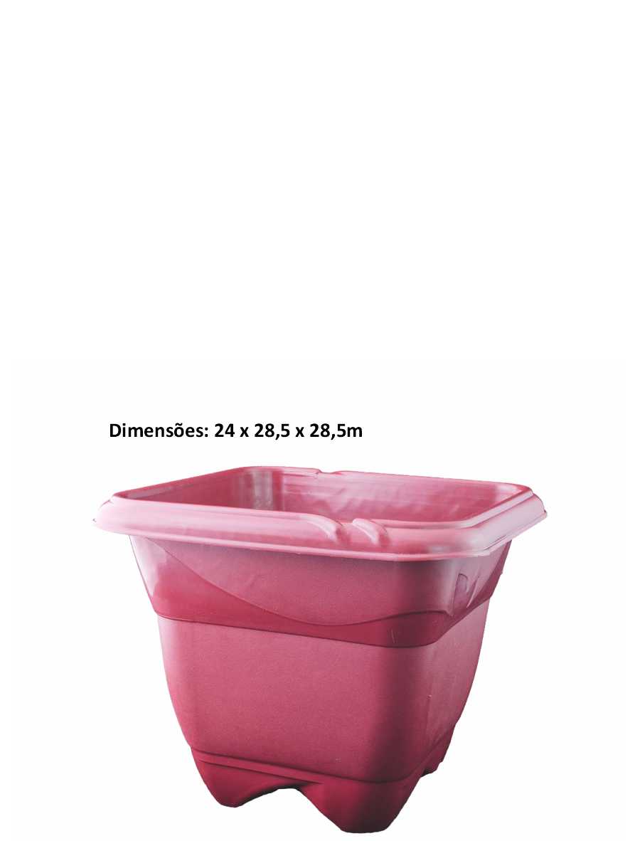 Vaso Quadrado N.28 Color Pratic Ref. 6913 