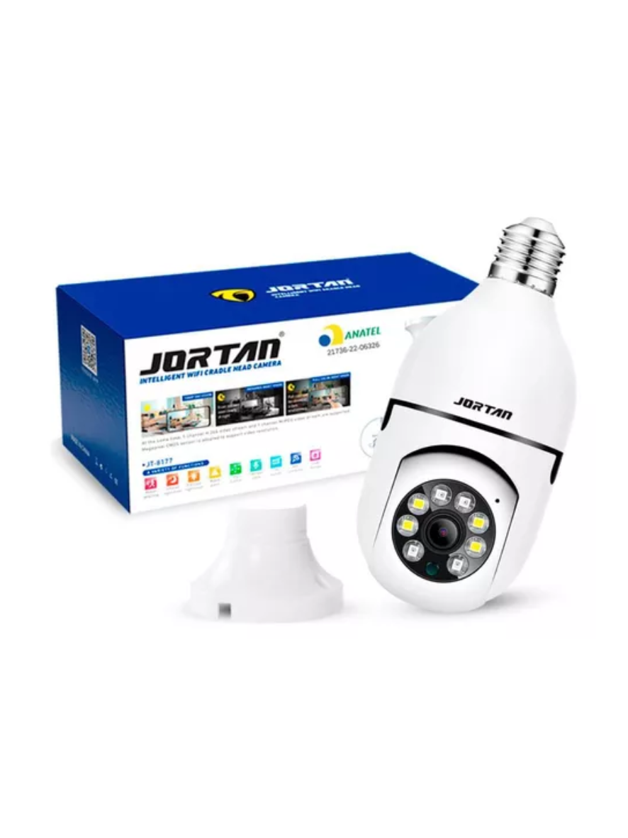 Câmera Inteligente Wifi Jt-8177 Jortan Ref. 11505 