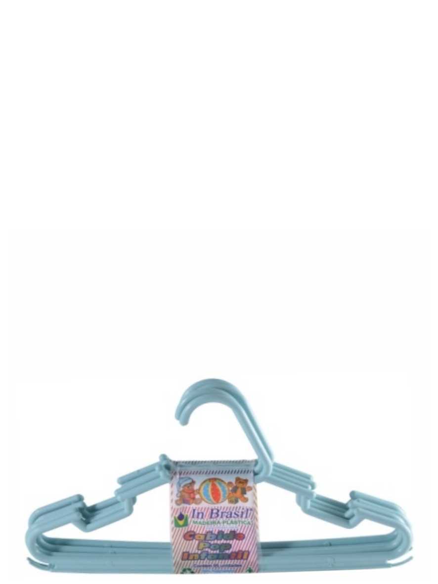 Cabide Plástico Pop Infantil In-Brasil Ref. 911 Cabide Plástico Pop Infantil In-Brasil Ref. 911