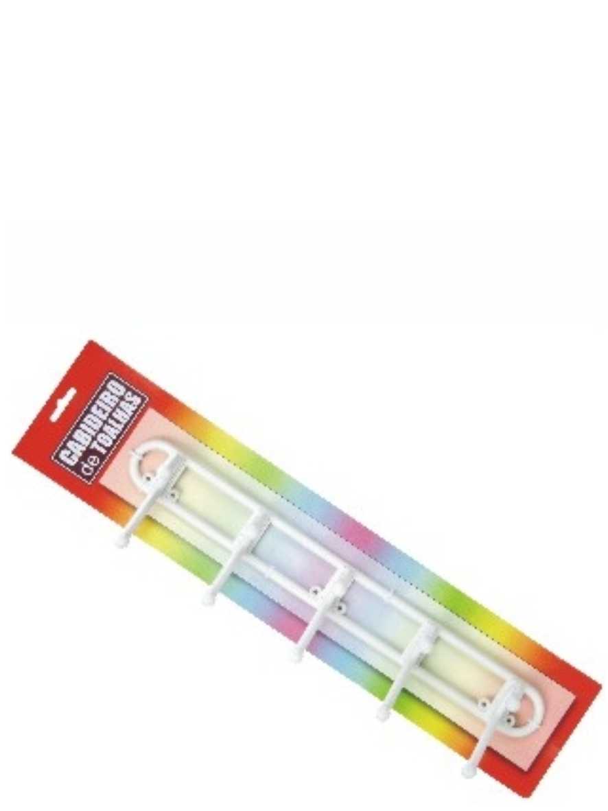 Cabideiro De Toalhas Branco Ligbrin Ref. 452