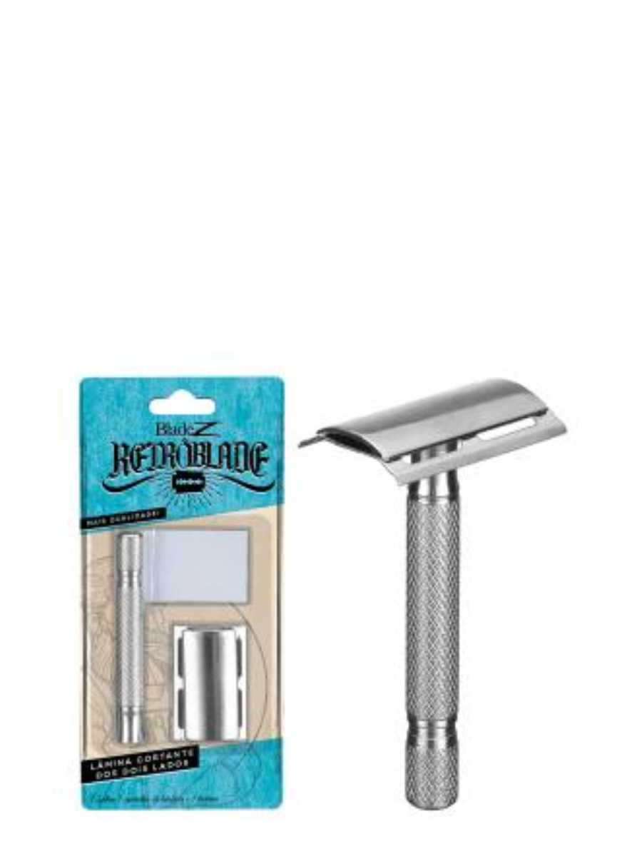 Aparelho De Barbear Inox Retro Zein Ref. 7072 