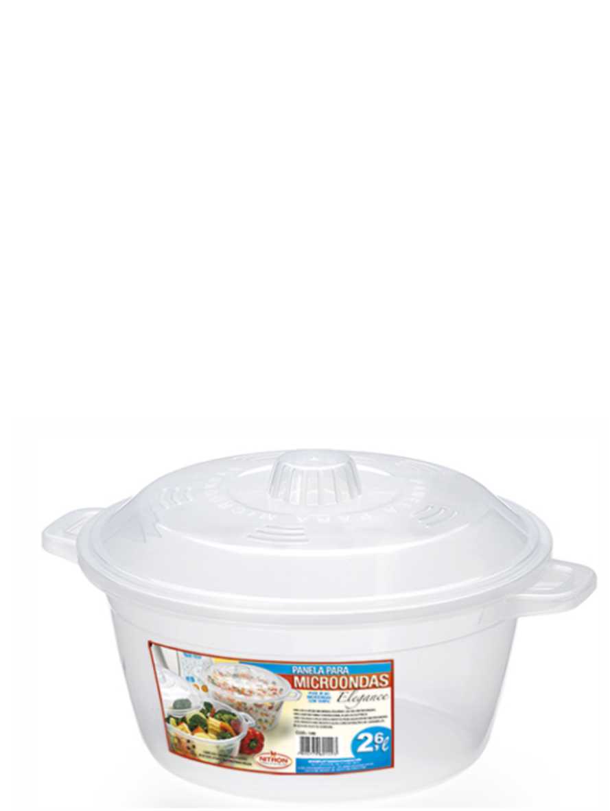 Panela Para Microondas de 2,6 Litros Nitron Ref. 639