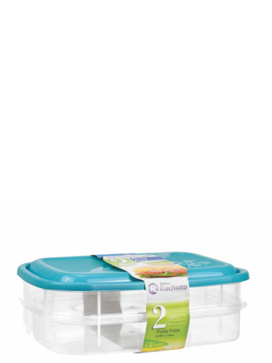 Porta Frios Retangular 2 Peças Rischioto Ref. 372
