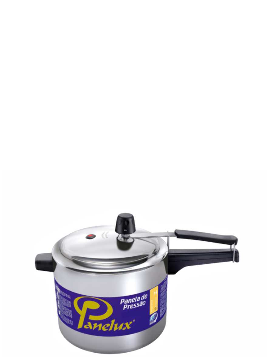 Panela de Pressão Polida de 4,5 Litrros Panelux Ref. 970