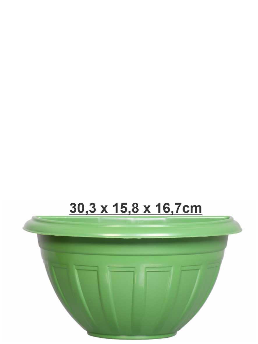 Vaso De Parede 3,3 Litros Verde Rischioto Ref. 4001 