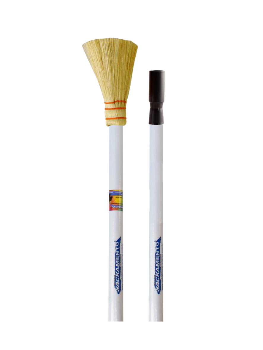 Vasculho Limpa Teto Sisal com 2 Cabos Ref. 47