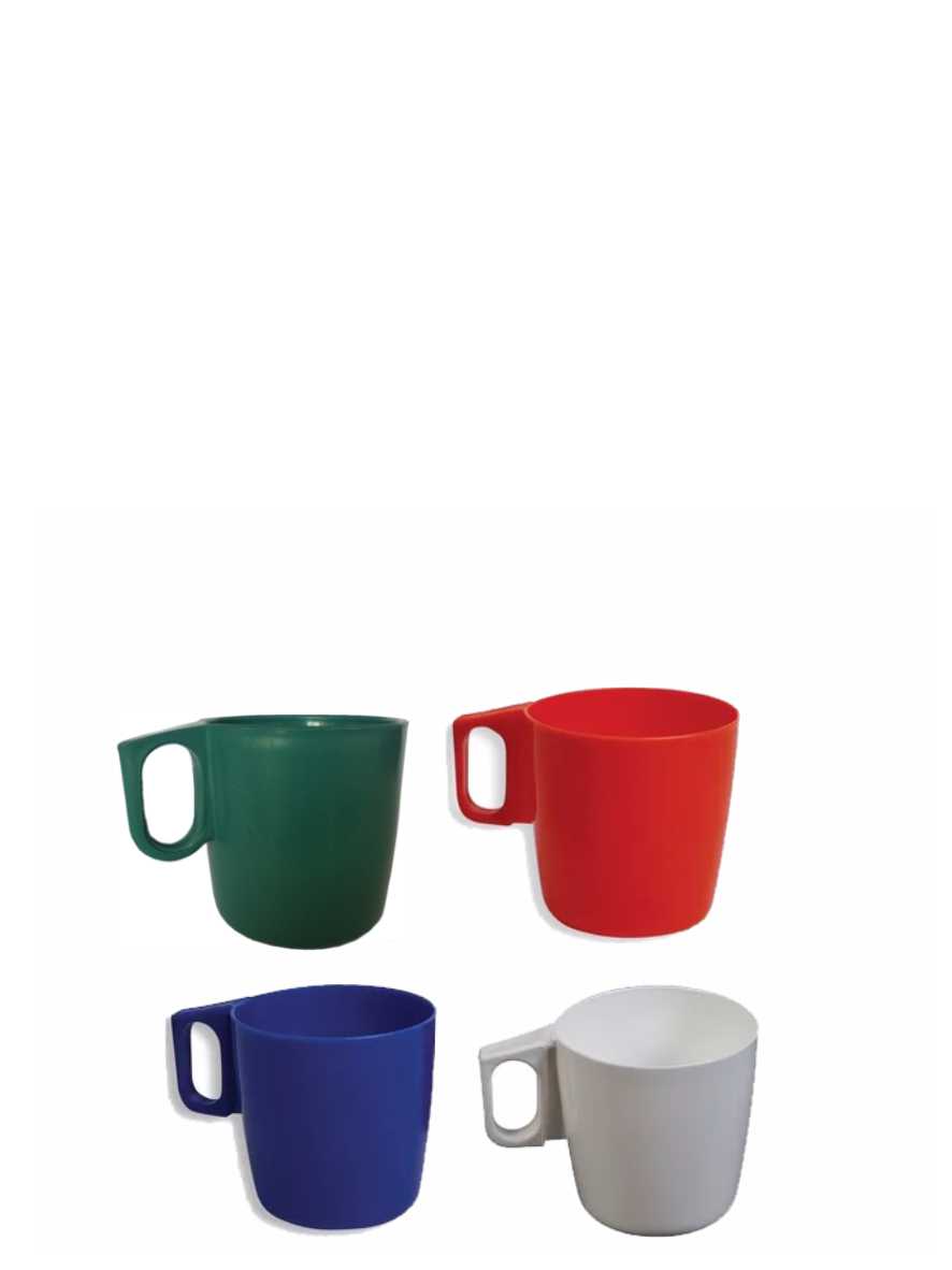 Caneca Plástica de 300ml Ecoplastic Ref. 263