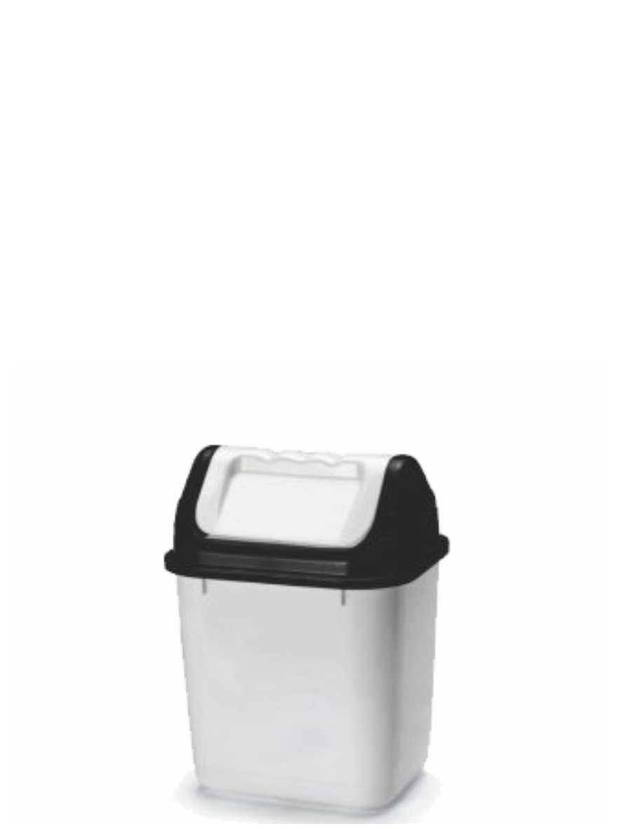 Lixeira Basculante de 07 Litros Ercaplast Ref. 1476