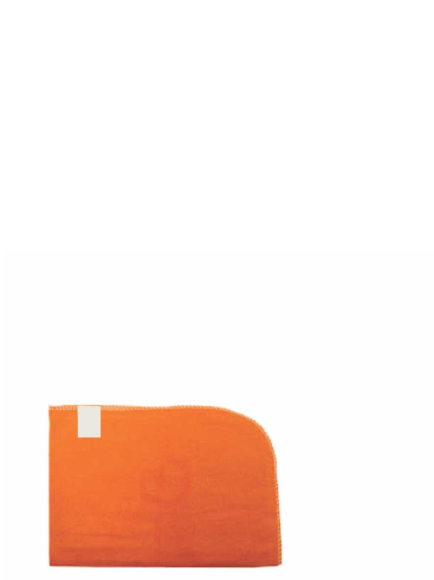 Flanela Média Laranja  28x48 McFlan Ref. 501