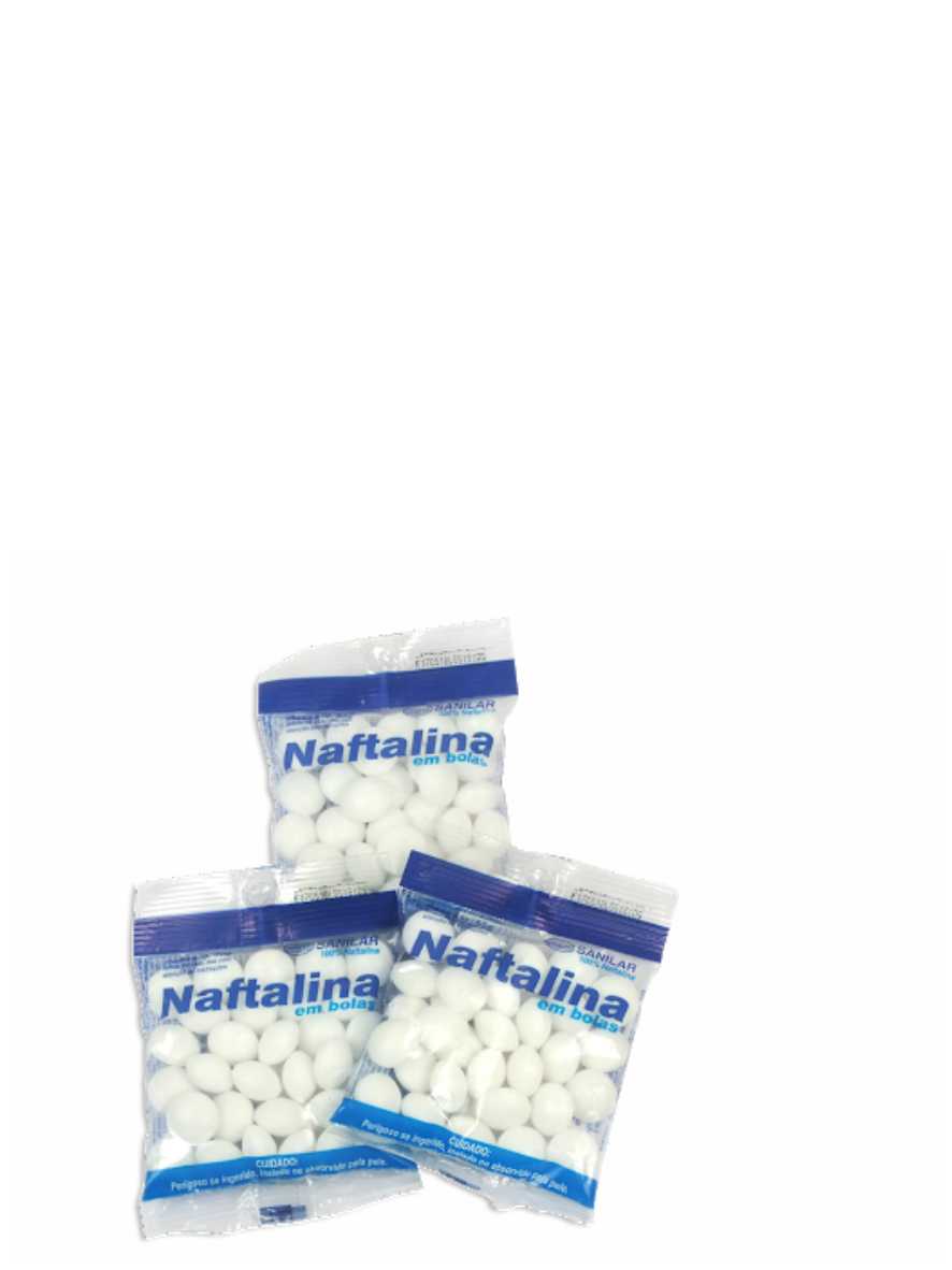 Naftalina Em Bolas Sanilar Ref. 121