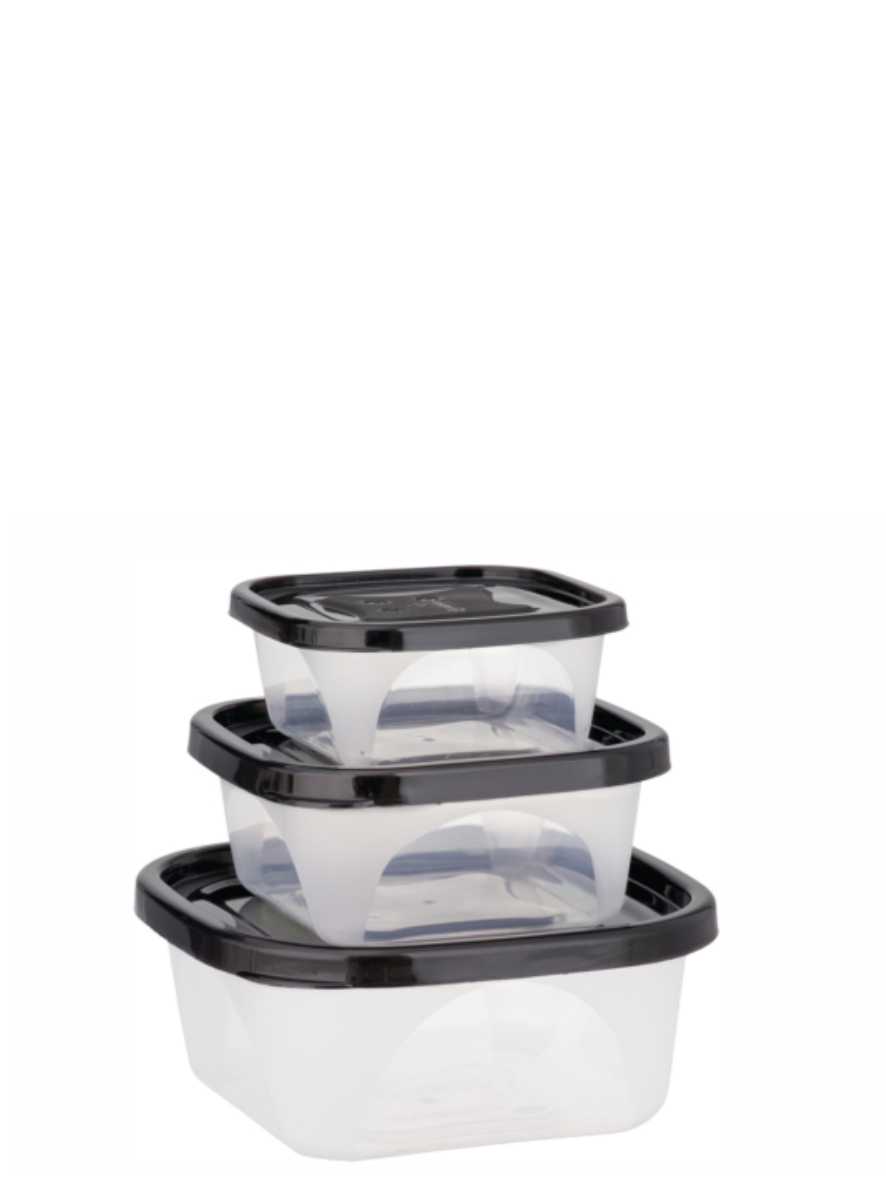 Conjunto 3 Potes RJ 220/420/750ml Jaguar Ref. 741 Conjunto 3 Potes RJ 220/420/750ml Jaguar Ref. 741